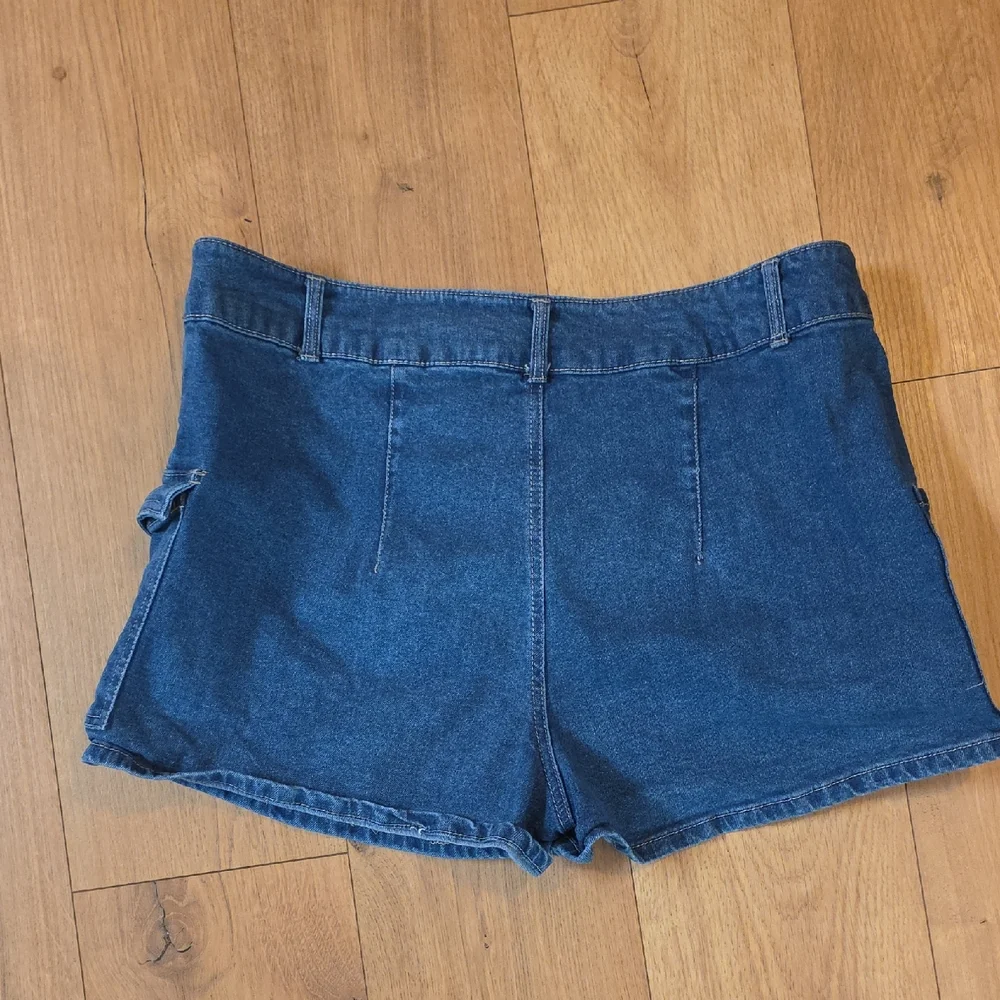 No Boundaries Denim Blue Women's‎ Skort Sz Juniors 21 Xxxl